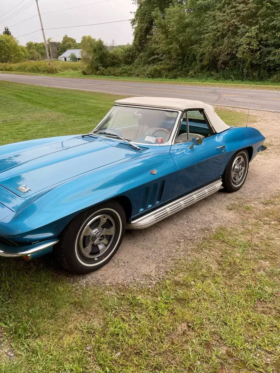 1966 Chevrolet Corvette Convertible Blue 1966 Chevrolet Corvette