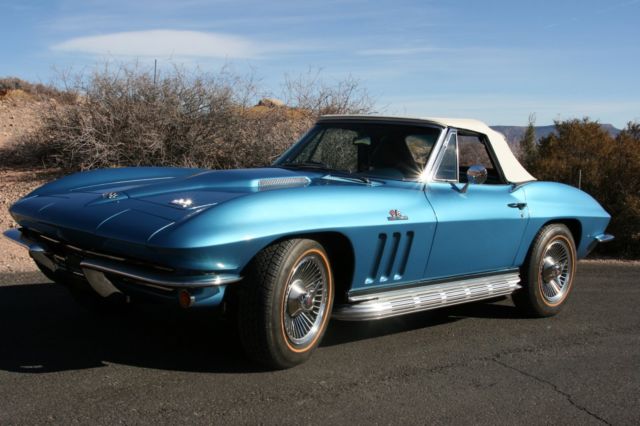 1966 Chevrolet Corvette Convertible L72 427/425 Full matching numbers driveline! 1966 Chevrolet Corvette Roadster