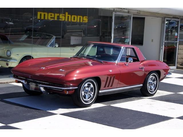 1966 Chevrolet Corvette Convertible Matching Numbers 327, Factory A/C, 2 Tops 1966 Chevrolet Corvette