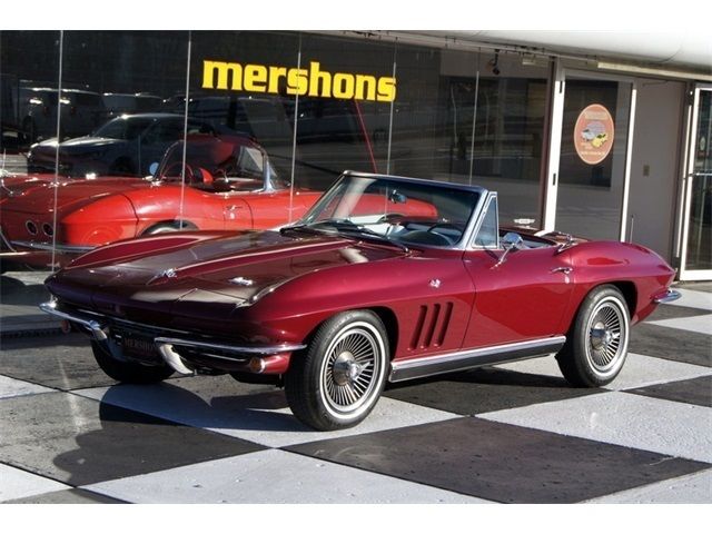 1966 Chevrolet Corvette Convertible - Matching Numbers 327/350hp, Factory A/C! 1966 Chevrolet Corvette