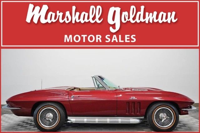 1966 Chevrolet Corvette convertible Milano Maroon fully restored 427/450hp 1966 Chevrolet Corvette