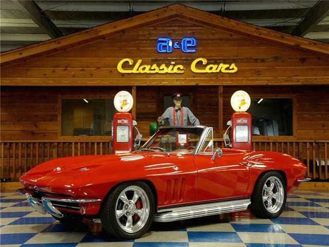 1966 Chevrolet Corvette Convertible Resto Mod LS7 – Red / White 1966 Chevrolet Corvette --