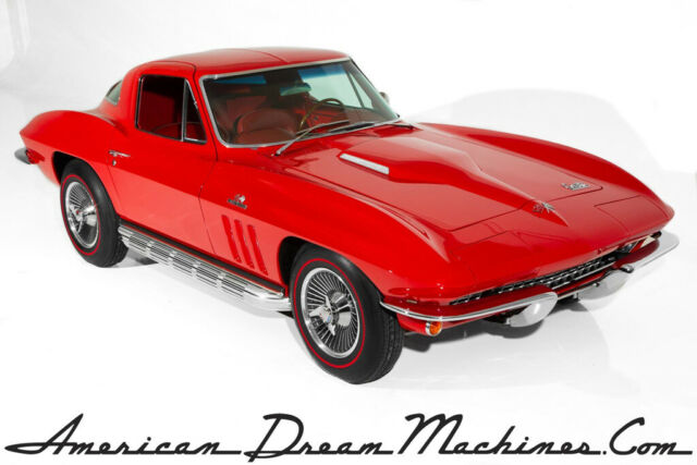 1966 Chevrolet Corvette Coupe, Red/Red, #s Matching 427425 engine Protect- Coupe 1966 Chevrolet Corvette Coupe, Red/Red, #s Matching 427425 engine Protect-