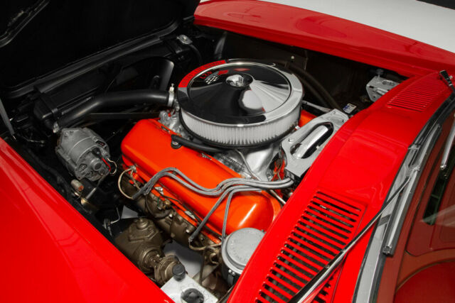 1966 Chevrolet Corvette Coupe, Red/Red, #s Matching 427425 engine Protect- - photo 2