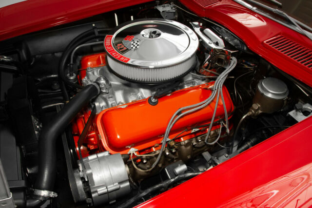 1966 Chevrolet Corvette Coupe, Red/Red, #s Matching 427425 engine Protect- - photo 3