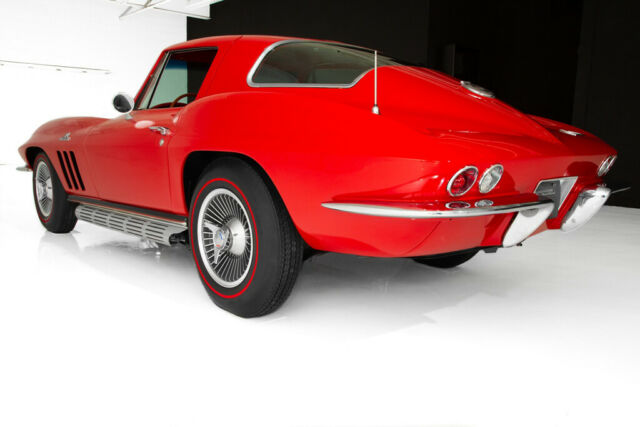 1966 Chevrolet Corvette Coupe, Red/Red, #s Matching 427425 engine Protect- - photo 6