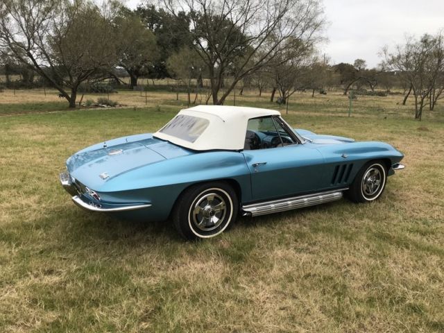 1966 Chevrolet Corvette L79 327 350 hp #s matching side pipes 4 spd - photo 6