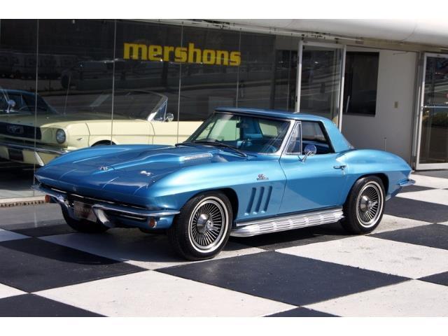 1966 Chevrolet Corvette - Matching Numbers 427/390hp, Blue / Blue, 2 Tops, 4 Spd 1966 Chevrolet Corvette