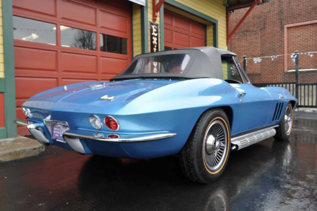 1966 Chevrolet Corvette Nassau Blue Frame Off Resto 425hp! - photo 9