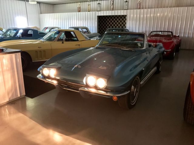 1966 Chevrolet Corvette NassauBlue/Black*#sMatch327/300hp*Auto*KnockOffs* - photo 11