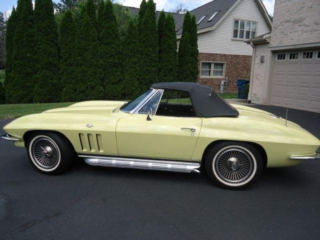 1966 Chevrolet Corvette Roadster Private Owner ForPast 13 Years Numbers Matching 1966 Chevrolet Corvette