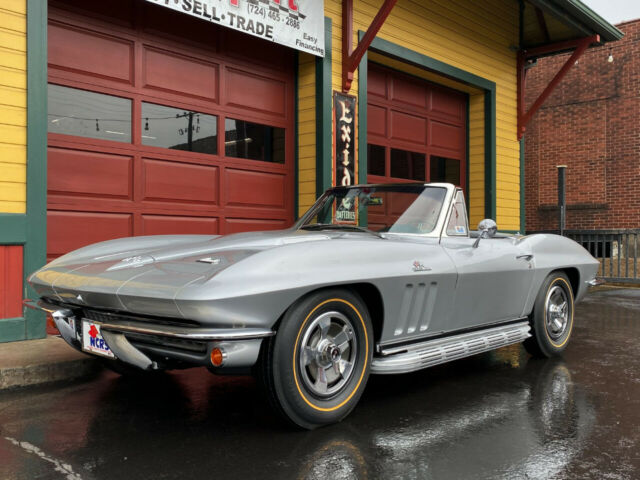 1966 Chevrolet Corvette Silver Pearl 427/425hp Fame Off Restoration Co - photo 10