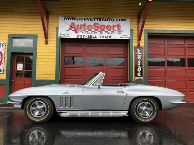 1966 Chevrolet Corvette Silver Pearl 427/425hp Fame Off Restoration Co - photo 11