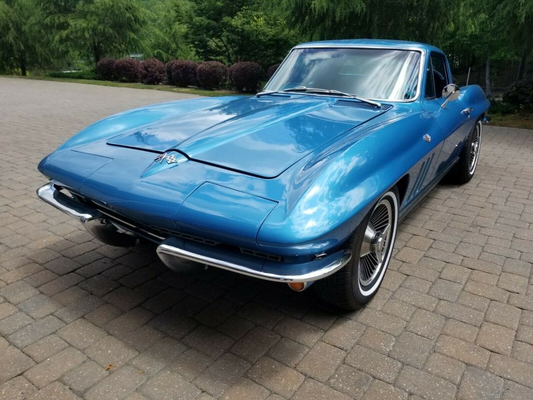 1966 Chevrolet Corvette Sting Ray Coupe All Numbers Matching Nassau Blue 1966 Chevrolet Corvette