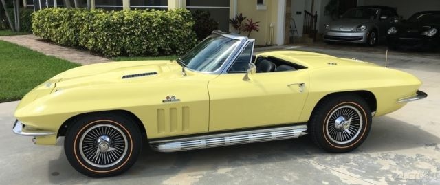 1966 CHEVROLET CORVETTE STINGRAY CONVERTIBLE BIG BLOCK 427/390 FRAME OFF RESTORA 1966 Chevrolet Corvette