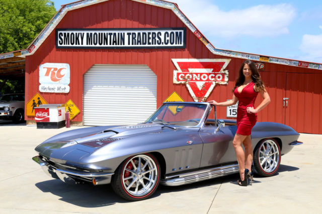 1966 Chevrolet Corvette Stingray Convertible Frame Off Resto Mod LS1 Five Speed 1966 Chevrolet Corvette Stingray