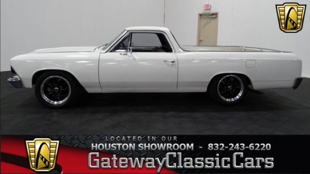 1966 Chevrolet El Camino 8000 Miles White 383 CID V8 700 R4 1966 Chevrolet El Camino