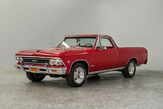 1966 Chevrolet El Camino 89897 Miles Regal Red Pickup Truck 327ci 3-Spd Turbo 4 1966 Chevrolet El Camino --