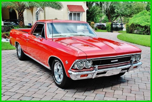 1966 Chevrolet El Camino Over the Top Frame Off Restoration 1966 Chevrolet El Camino Beautiful Show Car