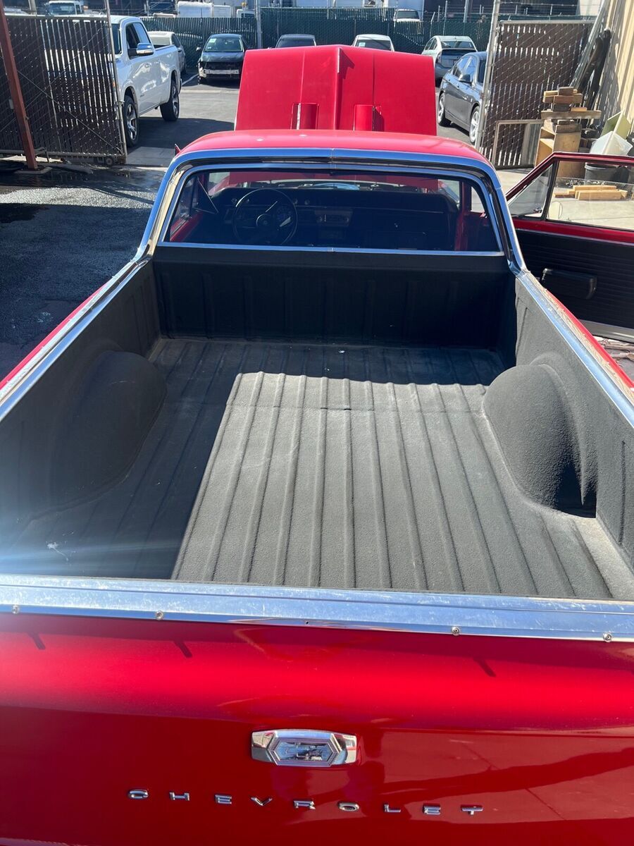 1966 Chevrolet El Camino Pickup Red RWD Manual 1966 Chevrolet El Camino
