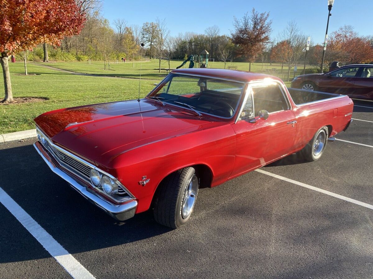 1966 Chevrolet El Camino red and chrome - photo 10