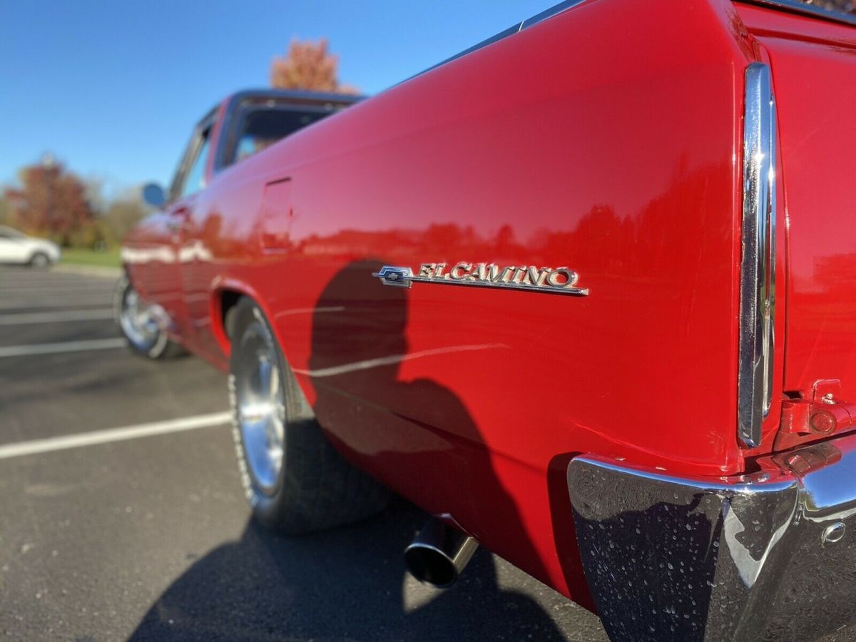 1966 Chevrolet El Camino red and chrome - photo 11