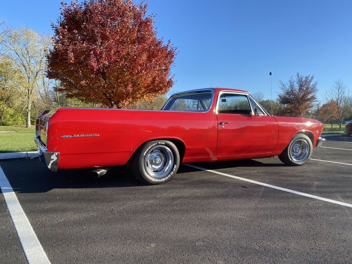1966 Chevrolet El Camino red and chrome - photo 12