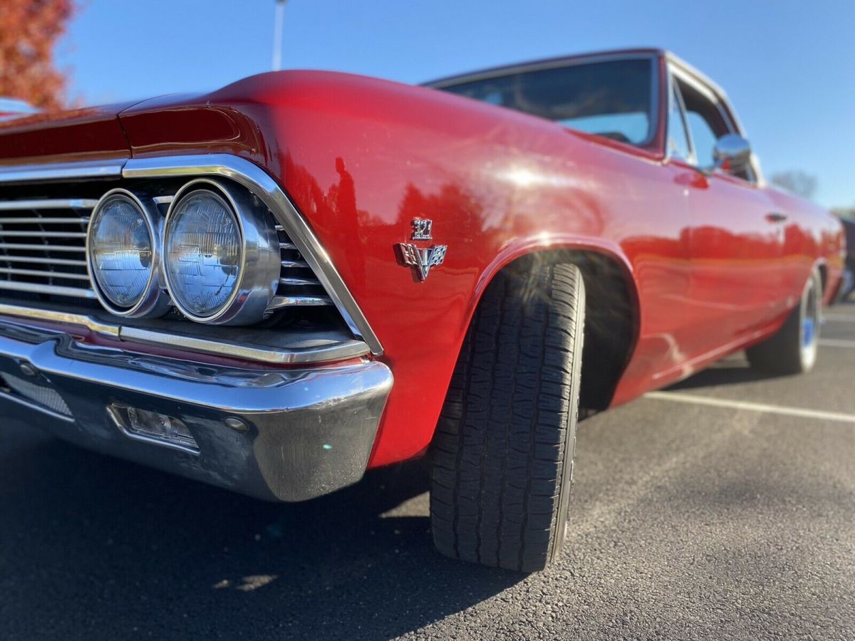 1966 Chevrolet El Camino red and chrome - photo 13