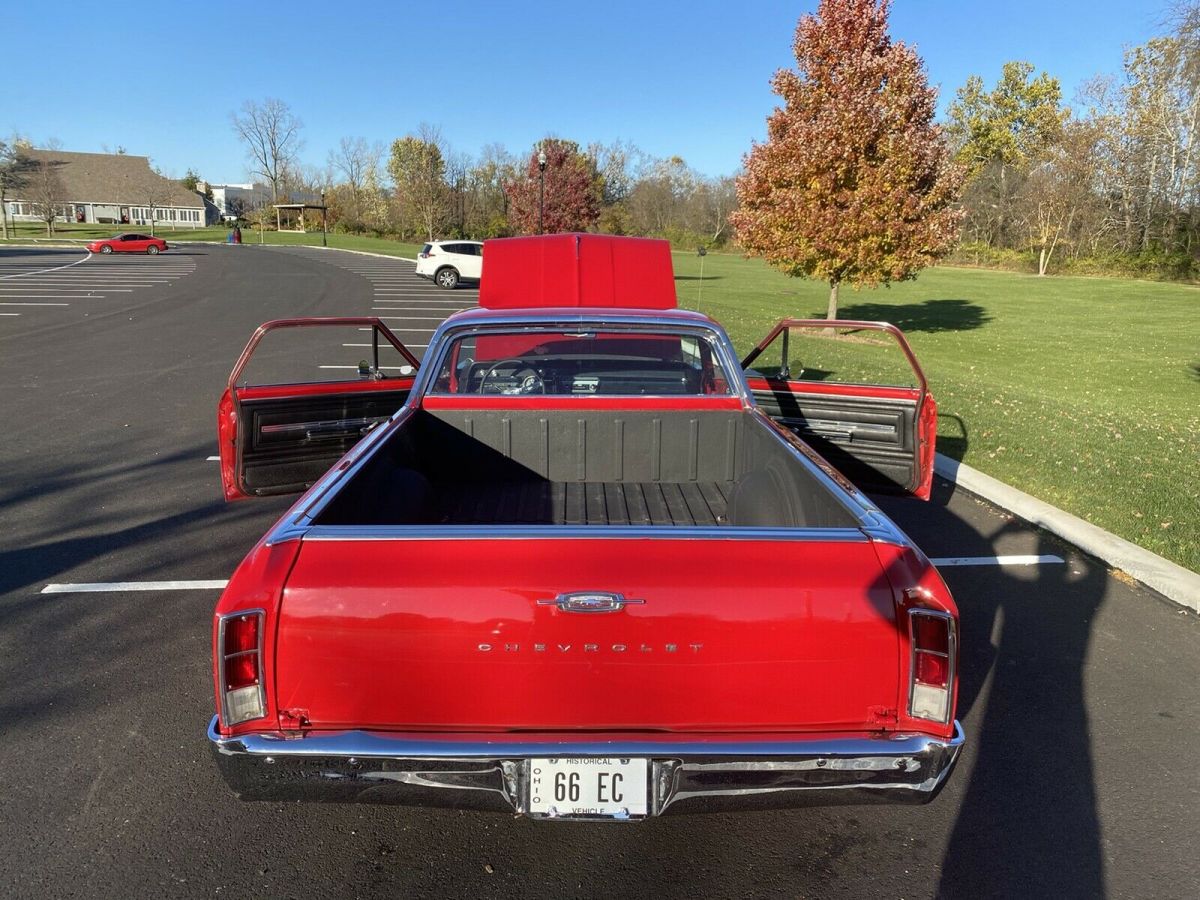 1966 Chevrolet El Camino red and chrome - photo 2