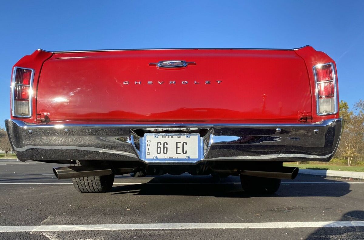1966 Chevrolet El Camino red and chrome - photo 3