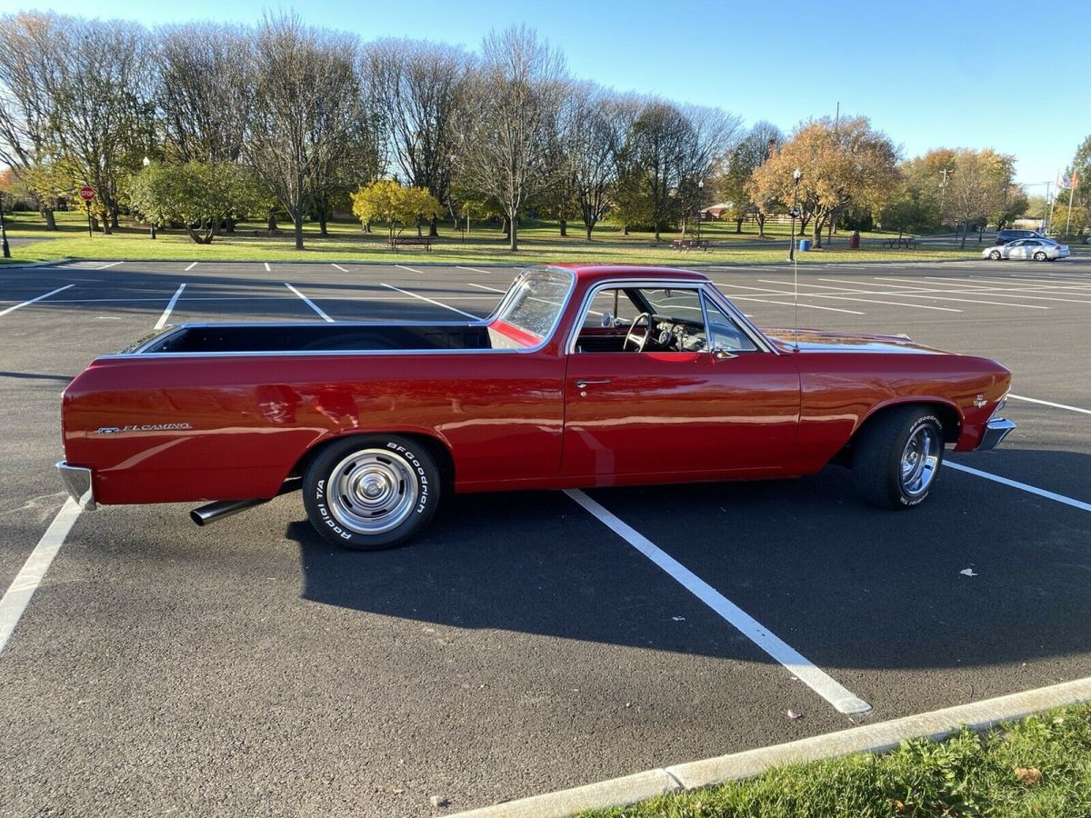 1966 Chevrolet El Camino red and chrome - photo 5