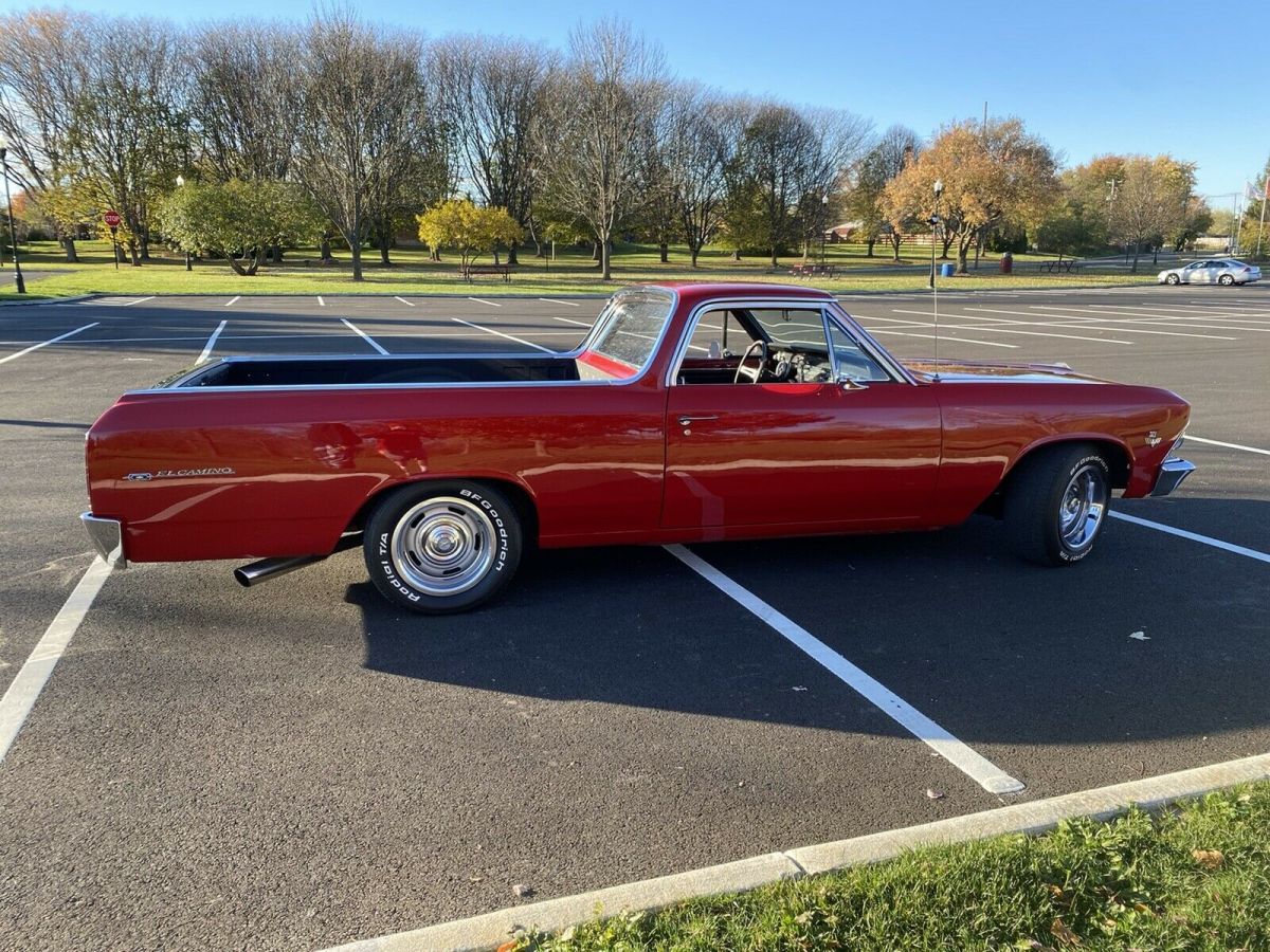 1966 Chevrolet El Camino red and chrome - photo 9