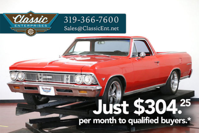 1966 Chevrolet El Camino Restomod with Air Overdrive and 4 Wheel Disc Brakes 1966 Chevrolet El Camino Restomod