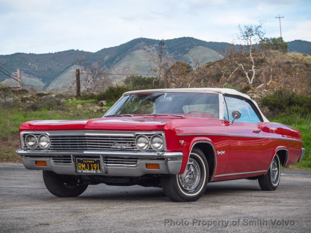 1966 Chevrolet Impala SS 2 Owner Original California Matching Numbers SS 1966 Chevrolet Impala