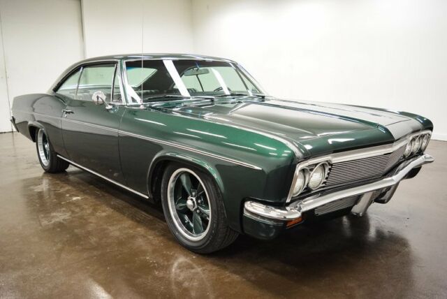 1966 Chevrolet Impala SS 680 Miles Green Coupe 350ci V8 700R4 Automatic / Overdr 1966 Chevrolet Impala SS