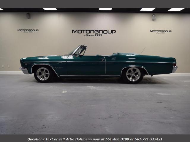 1966 Chevrolet Impala SS Convertible, RARE Turquoise, Financing Available FL 1966 Chevrolet Other Convertible