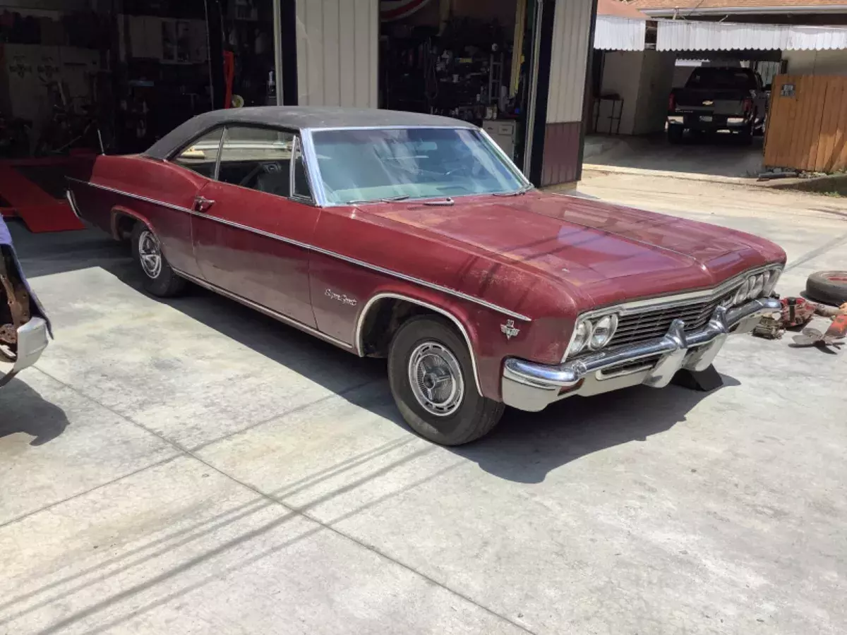 1966 chevrolet impala ss coupe 2-door, barn find, numbers matching super sport 1966 Chevrolet Impala
