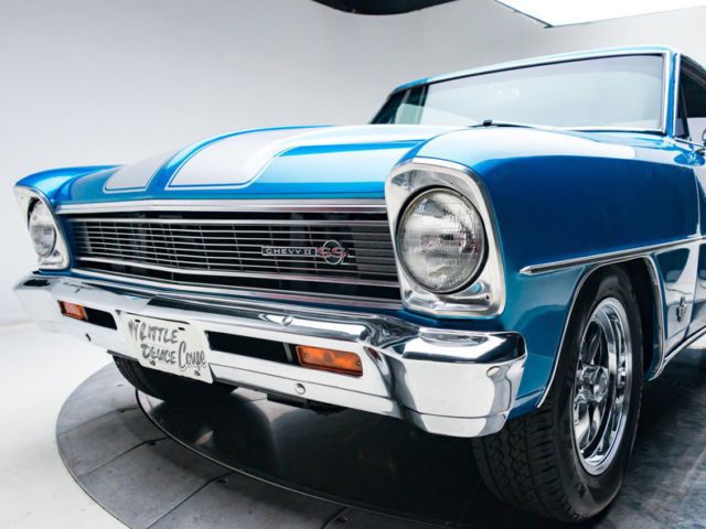 1966 Chevrolet Nova 400 V8 5 Speed Manual Hardtop Lemans Blue 1966 Chevrolet Nova --