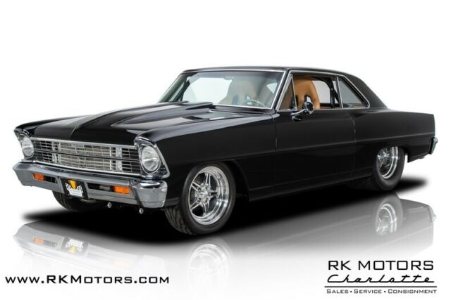 1966 Chevrolet Nova Black Hardtop 572 V8 3 Speed Automatic 1966 Chevrolet Nova --