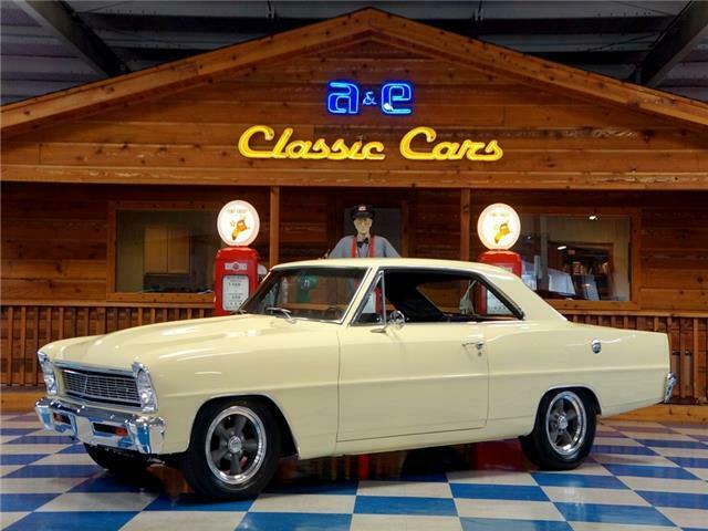 1966 Chevrolet Nova-Lemonwood Yellow 1966 Chevrolet Nova --