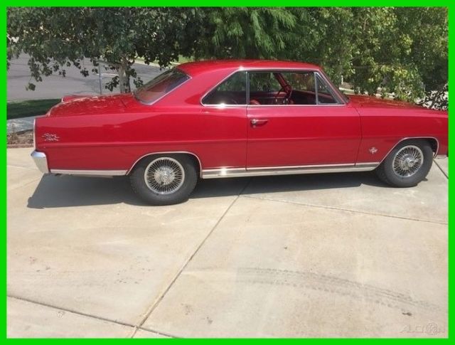 1966 Chevrolet Nova, Muncie 4-Speed Manual RWD 327ci V8 Coupe, Radio Delete 1966 Chevrolet Nova