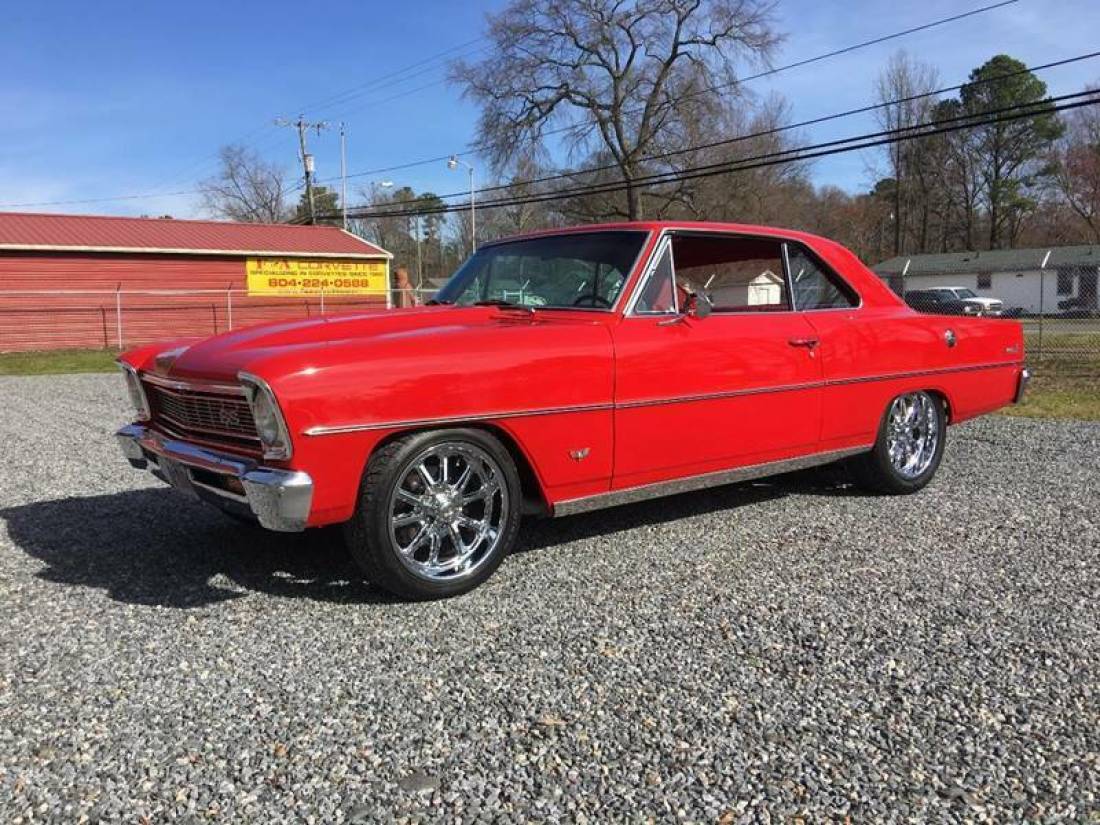 1966 Chevrolet Nova Red on Red 383 Stroker 450HP 12 Bolt Rear End - photo 3