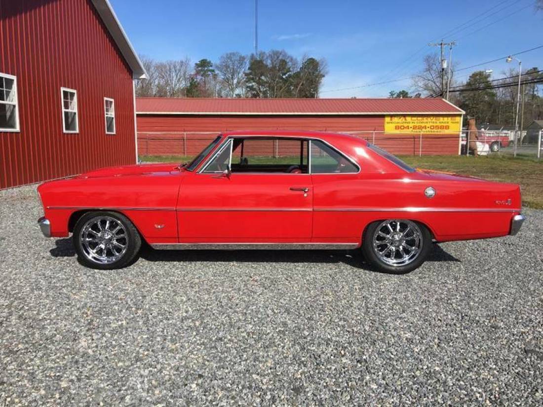1966 Chevrolet Nova Red on Red 383 Stroker 450HP 12 Bolt Rear End - photo 6