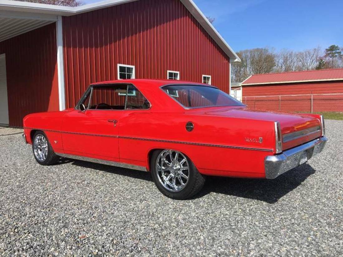 1966 Chevrolet Nova Red on Red 383 Stroker 450HP 12 Bolt Rear End - photo 8