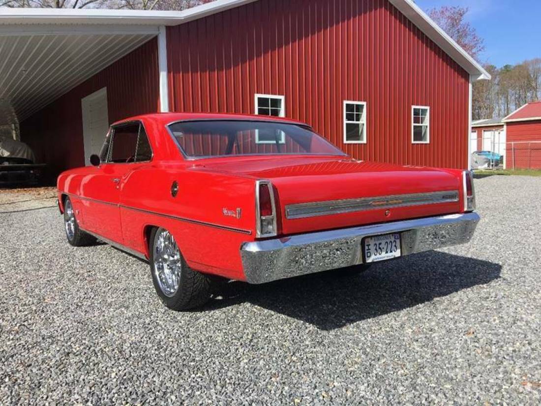 1966 Chevrolet Nova Red on Red 383 Stroker 450HP 12 Bolt Rear End - photo 9
