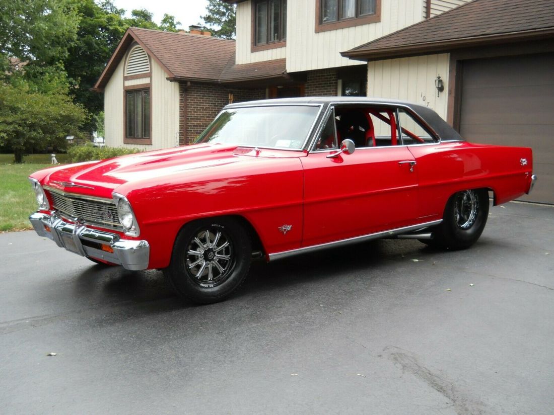 1966 Chevrolet Nova SS - Hardtop - Pro Street - Completely Gone Through 1966 Chevrolet Nova