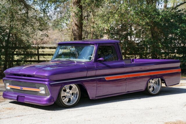1966 CHEVROLET PICKUP C/10 - ( $100,000 BUILD ) FULL GROUND UP RESTORATION FRAME 1966 Chevrolet C-10 PRO TOURING / FREE SHIPPING