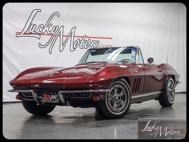 1966 Chevrolet Sting Ray Convertible Numbers Matching 1966 Chevrolet Corvette Sting Ray Convertible Numbers Matching