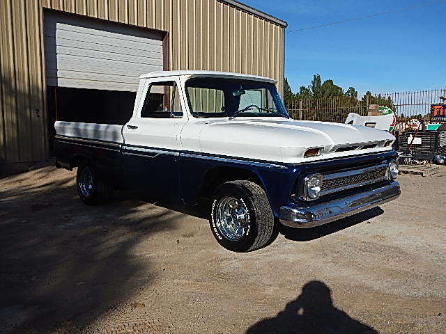 1966 CHEVY C10 DELUXE BIG WINDOW SHORT WIDE BED 350/350 WINTER PROJECT CAR 1965 1966 Chevrolet C-10 Deluxe
