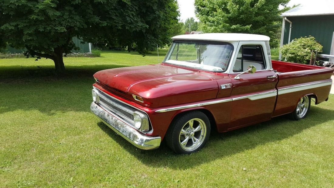 1966 chevy c10 new 383 blue print stroker new 3 speed automatic 1966 Chevrolet C-10